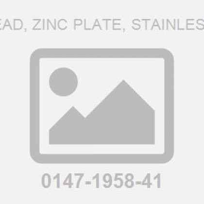 M10X180;Hex Head, Zinc Plate, Stainless Steel Screw